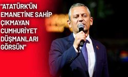 Özgür Özel: Ne terörden korkuyoruz ne bir başkasından