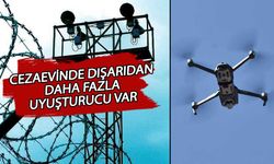 Hapishaneye drone ile sevkiyat