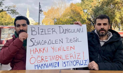 Mülakat mağduru öğretmenlerden Meclis'te eylem!