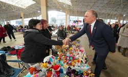 Gaziemir Belediyesi’nden kadınlara destek: El Emeği ve Satış Pazarı açıldı