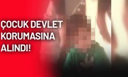 Çocuğunun boğazına bıçak dayayıp eşini görüntülü aradı