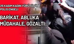 Hemen her şehirde polis ablukası! Kadınlar 'şiddete karşı' yürüyor...