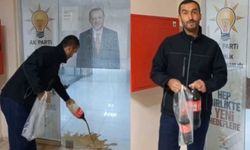 Bunu da gördük! Erdoğan'ın fotoğrafının olduğu yere kola döktü 11 yıl hapsi isteniyor