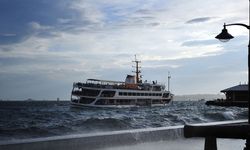 İstanbul'da hava muhalefeti vapur seferlerini etkiliyor!