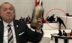 Murat Kurum CHP'li vekilin Ergene'den getirdiği pis suyu fırlattı