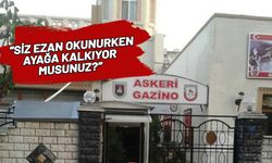 Askeri gazinoda skandal! Uzman çavuşun eşi İstiklal Marşı'nda ayağa kalkmadı olay çıkardı