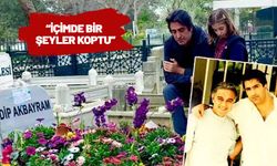 Mahsun Kırmızıgül kızıyla Edip Akbayram'ın mezarında