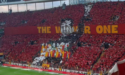 Galatasaray taraftarından Fenerbahçe göndermeli koreografi!