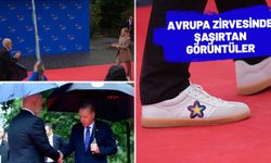 Arnavutluk Başbakanı zirveye damga vurdu! Erdoğan’ın ayakkabı, Meloni’nin diz çökme şaşkınlığı