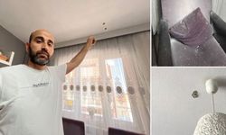 Üst katta oturan kardeşten akılalmaz hareket! Tartıştığı ağabeyinin tavanını deldi