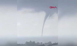 Korku dolu anlar! Antalya'da hortum oluştu
