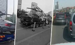 Düğün konvoyu ambulansa yol vermedi