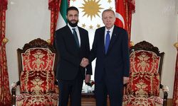 Sürpriz zirve! Şara İstanbul'a geldi Erdoğan'la görüşüyor
