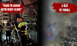 İran'dan İsrail'e misilleme! Tel Aviv'e füze yağdı