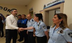 Başkan Gökhan Yüksel belediye personeliyle bayramlaştı