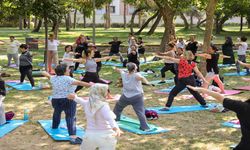 Buca’da açık havada spor keyfi