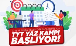 Denizli Büyükşehir’den TYT yaz kampı