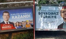 İstanbul'da billboardlardan İmamoğlu gitti, Erdoğan geldi