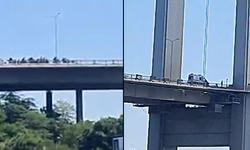 İstanbul'da alarm! Elinde silahla köprüye çıktı, trafik durdu