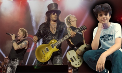 Efsanevi Rock grubu Guns N'Roses Mattia Ahmet Minguzzi'yi andı!