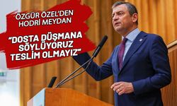 Özgür Özel: Atatürk'ün partisine seçim olmadan gelecek adamın alnını karışlarız