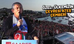İsrail'in zulmüne karşı on binler Üsküdar'da buluştu
