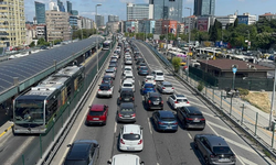 İstanbul'da bayramın ikinci gününde trafik yoğunluğu