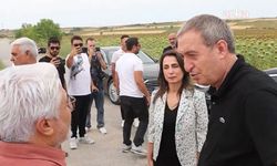 Demirtaş'ı ziyaret eden Bakırhan'ın tişörtü dikkat çekti