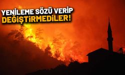 Ödemiş'teki yangına GDZ Elektrik'in eski direkleri sebep oldu