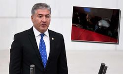 Kürsüden düşen Murat Emir hastaneye kaldırıldı