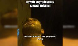 Yazlık yerde üstsüz spor yapan genci şikayet ettiler