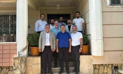 Baro başkanlarından Abdurrahman Tutdere'ye dayanışma ziyareti