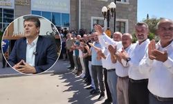Görevine iade edilen Abdurrahman Tutdere alkışlarla karşılandı