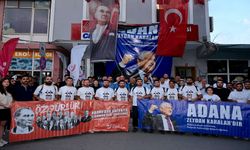 Gençlerin özgürlük ve adalet için başlattığı Özgürlük Yürüyüşü 118. kilometresinde
