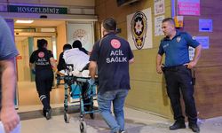 Kavgayı ayırmak istedi bıçaklandı