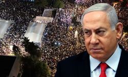 İsrail’de Netenyahu tepkisi! 1 milyon insan sokağa döküldü