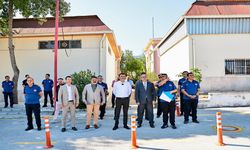 Başkan Çavuşoğlu, İtfaiye Eğitim Merkezi’ni ziyaret etti