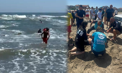 Yasağa uymayıp denize açıldılar! Üç kişi son anda boğulmaktan kurtarıldı