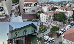 Hasarın boyutu ortaya çıktı! 6.1'lik depremin merkez üssü Sındırgı havadan görüntülendi