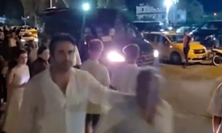 Mahsun Kırmızıgül yangından kaçtı kavganın ortasında kaldı