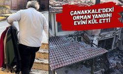 Yanan villasından geriye dolaptaki ceketleri kaldı