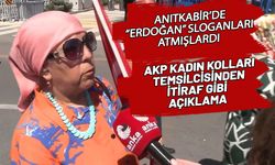 Resmi törene gelen kadın AKP temsilcisi çıktı! Başka biri konuşmaya engel oldu
