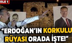 Sinop Kalesi'ne İmamoğlu'nun dev fotoğrafı asıldı!