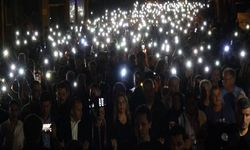 Boşanma aşamasındaki kocasının katlettiği Sinem'e 'ışıklı' anma