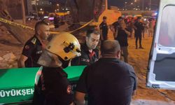 Depremden kalan ağır hasarlı bina bir can daha aldı, operatör hayatını kaybetti