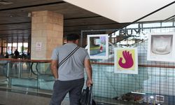 Dünya Barış Günü sergisi terminalde vatandaşlarla buluşuyor