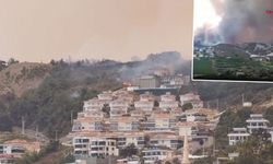 Görüntüler korkunç! Tatil cennetinde alevler yerleşim yerine ulaştı