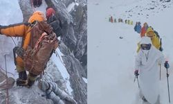 Everest Dağı'nda mahsur kalmışlardı! Binden fazla dağcı kurtarıldı