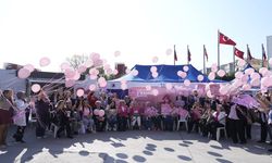 Kartal’da pembe balonlar umut için yükseldi