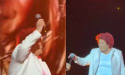 Selda Bağcan Melike Şahin'in sahnesine böyle girdi